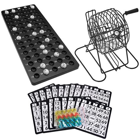 Buy Bingo Lottery Machine Bingo Game Set With Bingo Cage Bingo Board