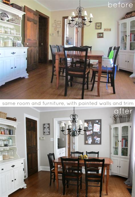 I only recommend this is you have the how long will it take to paint trim? #painted white trim #before and #after - same exact ...