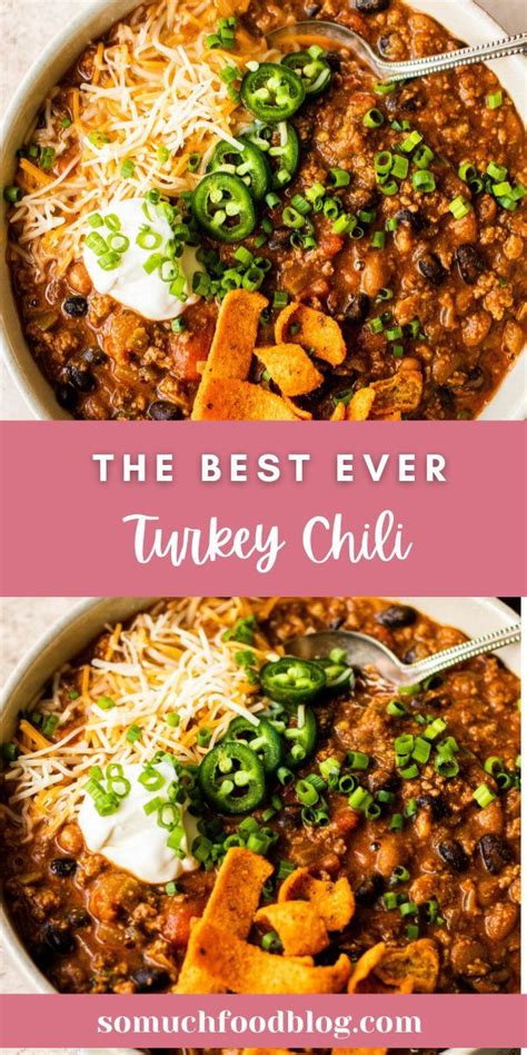 30 Minute Turkey Chili Recipe In 2023 Healthy Meat Recipes Healthy