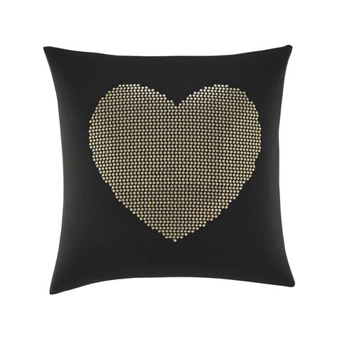 Wild Thing Heart Sequin Decorative Throw Pillow Accessories Store