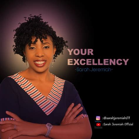 Sarah Jeremiah Unwraps A New Song “your Excellency” Premium9ja