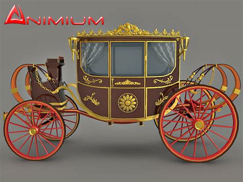 Royal Coach 3d Model