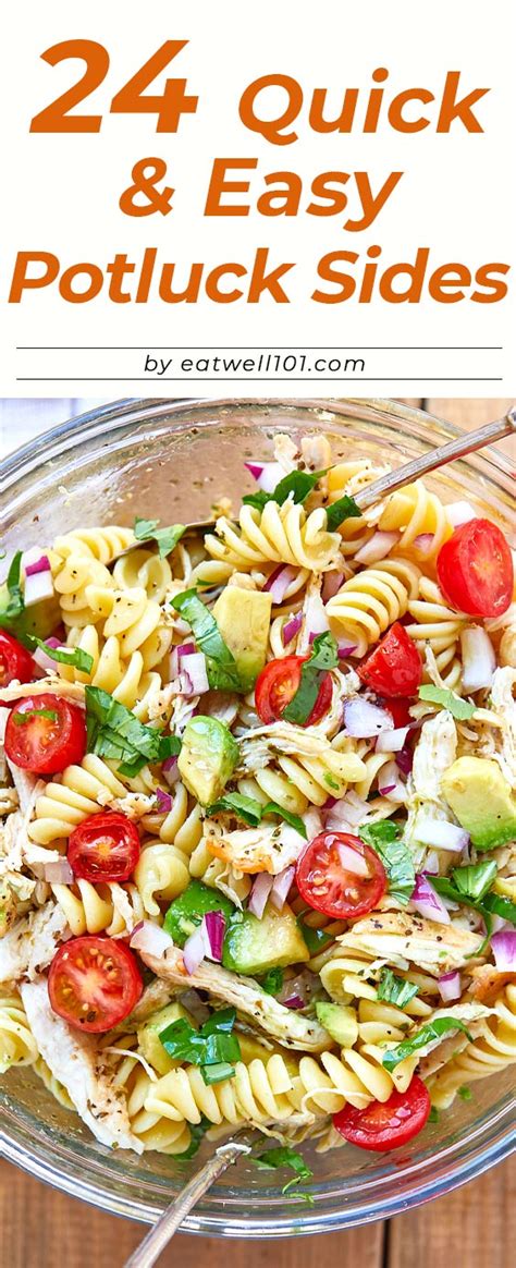 Minced clams mixed with butter, onions, parsley, and bread crumbs, spooned into half clam shells and baked. Potluck Side Dish Recipes: 24 Quick and Easy Potluck Side ...