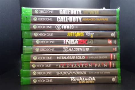 Xbox One Used Games Lot 32 500 Picclick