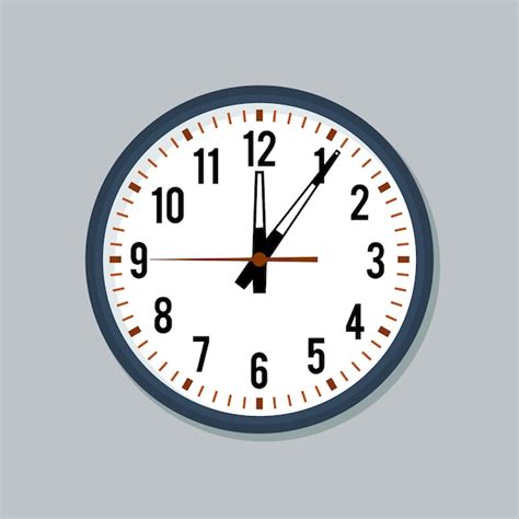 Premium Vector Clock Illustration