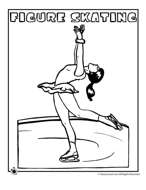 Everything has been classified in themes which are commonly used in primary. Ice skating coloring pages to download and print for free