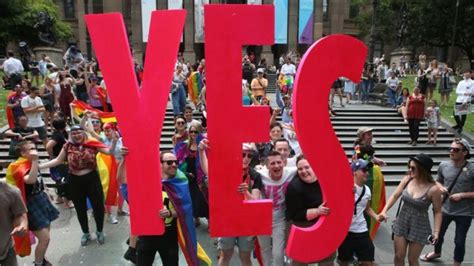 Australians Decisively Support Same Sex Marriage Bbc News