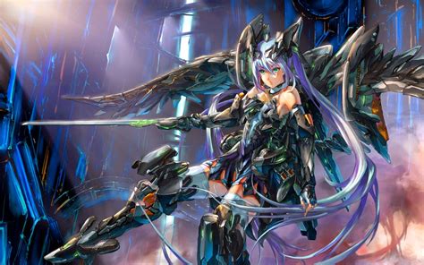 Mecha Girls Anime Fantasy Art Anime Girls Hd Wallpaper Rare Gallery