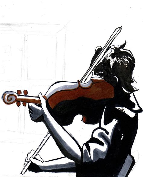 The Violin Player By Nadz 37 On Deviantart