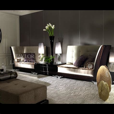 Luxury High End Macassar Ebony Sofa Taylor Llorente Furniture