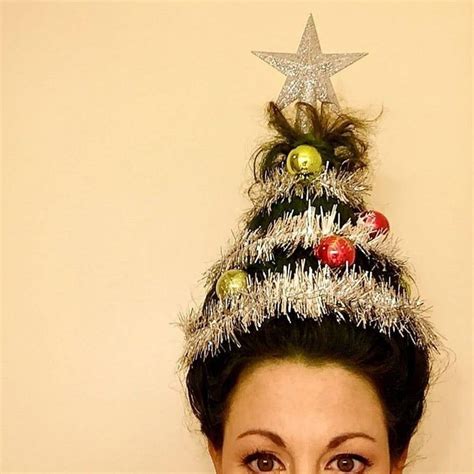 Crazy Christmas Tree Hairstyles To Light Up The Season Christmas