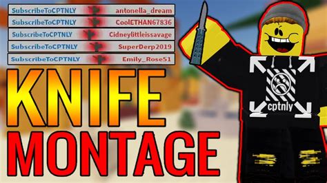 Very few were made, not sure if it was 200 or 500 of them. ARSENAL KNIFE MONTAGE! | ROBLOX - YouTube