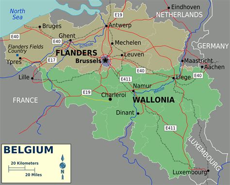 Belgien Karte Europa Belgium Europe Map Stockfotos And Belgium Europe
