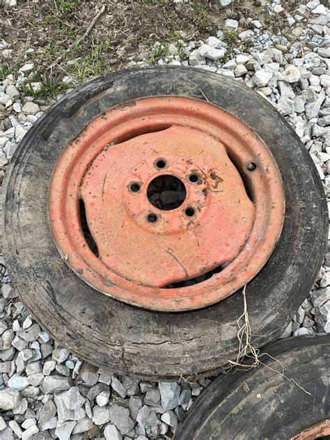 Allis Chalmers Ca Rims And Tires Tag 3835 Ebay