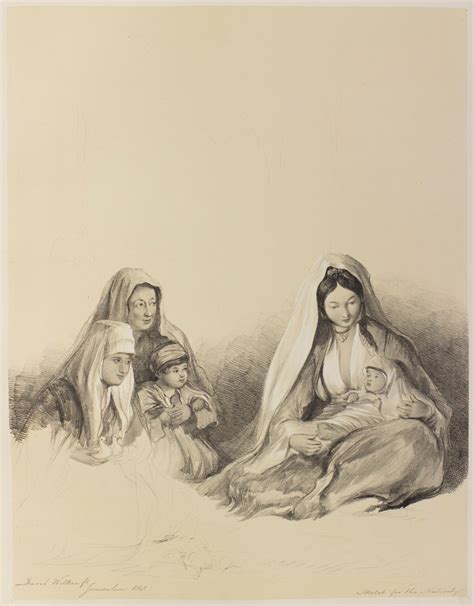 Sketch For The Nativity Jerusalem Works Of Art Ra Collection
