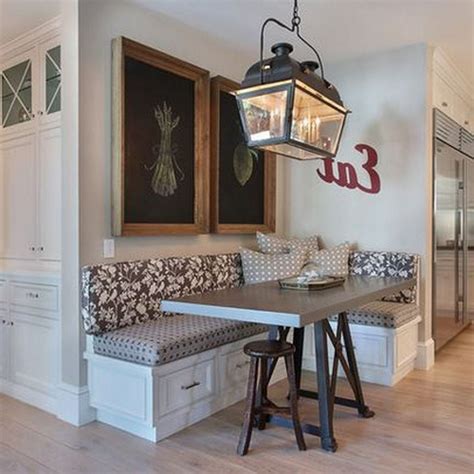 This can also be use as breakfast nook that you can use daily. 40+ Wonderful Dining Room Booth Design Ideas - Page 3 of 45
