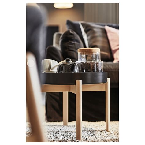 Shop with afterpay on eligible items. YPPERLIG - coffee table, dark grey/birch | IKEA Hong Kong