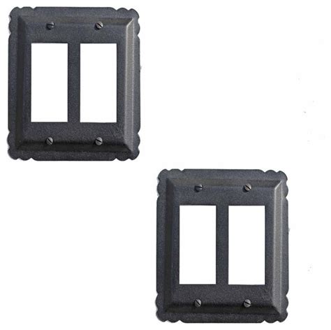 See full list on amazon.com 2 Switchplate Black Iron Double GFI - Traditional - Switch ...