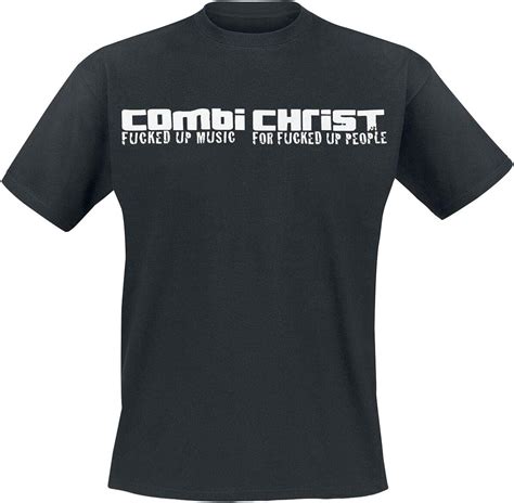Combichrist Army T Shirt Black Xl Uk Clothing