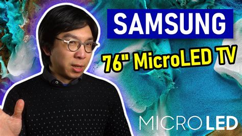 Samsung Announce 76 Inch Micro Led Tv But Whats The Price Youtube