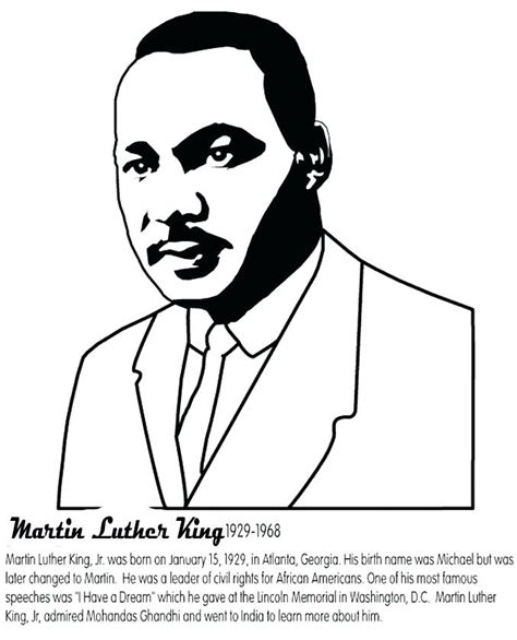Close the template window after printing to return to this screen. Silhouette Of Mlk Jr at GetDrawings | Free download