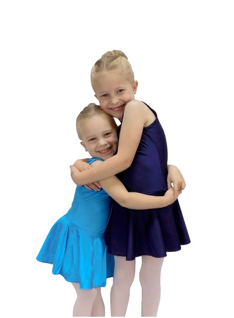 Skirted Leotard Lycra Ruched Front For Ballet Dance Class