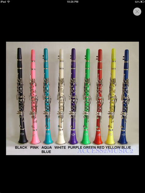 Soooooo Cool Colored Clarinets I Want A Green One Clarinet