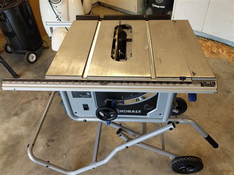 Though looking somewhat rough and slightly battered it can definitely provide the service that you bought it for. Fence For Kobalt Table Saw - Kobalt 10 Contractor Saw With Miter Fence Used Condition Tested ...