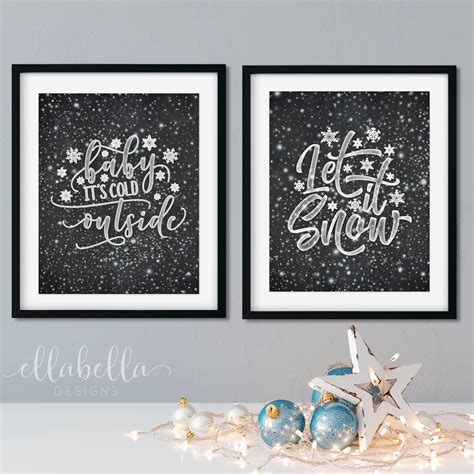 If you have decorated your christmas tree now is time to decorate the walls. Ellabella Designs: FREE CHRISTMAS WALL ART DECOR PRINTABLES