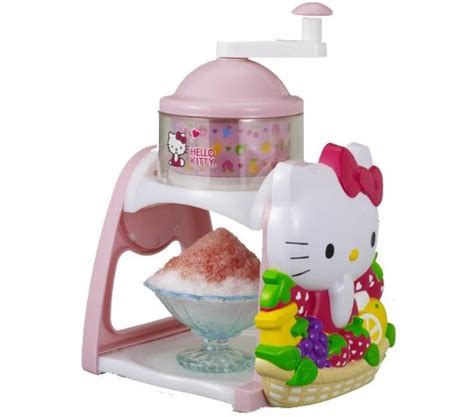 Japan sanrio hello kitty ice bag fever sport first aid summer cooling s/15cm. Japan Trend Shop | Hello Kitty Kakigori Shaved Ice Maker