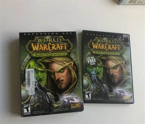 WORLD OF WARCRAFT The Burning Crusade With Four CDS Manual And Trial Set PicClick