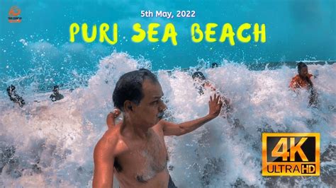 Puri Sea Beach Swargadwar Puri Sea Bathing Puri Tour Vlog 2022 Odisha 4k Youtube