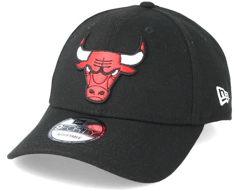 Chicago Bulls 9forty Black Adjustable New Era Caps Uk