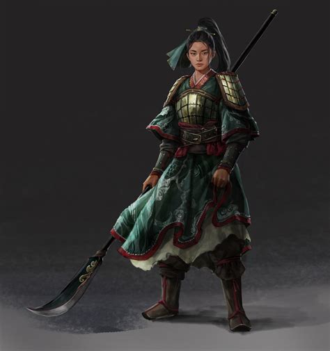 Artstation Total War Three Kingdoms Guan Yinping