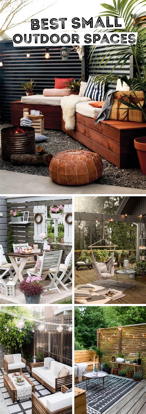 14 Brilliant Small Outdoor Space Design Ideas That Will Totally Awe