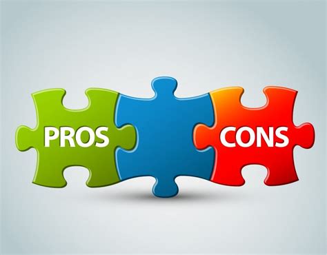 Vector Pros And Cons Model Illustration • Closeoption Official Blog