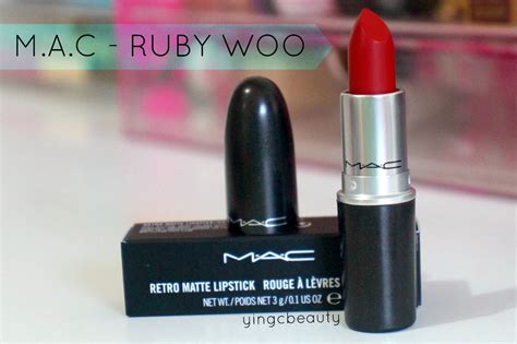 Has anyone used mac ruby woo lipstick? MAC - RUBY WOO | + YingcBeauty