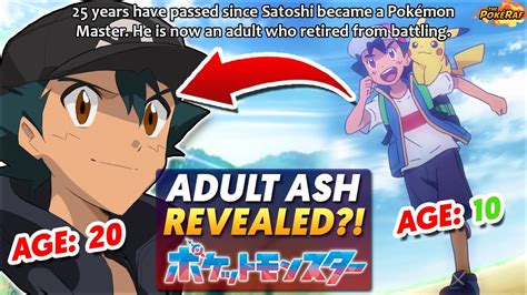 Adult Ash Finally Revealed Will Pokémon Journeys Reveal Ash Grows Up In The Pokémon Anime