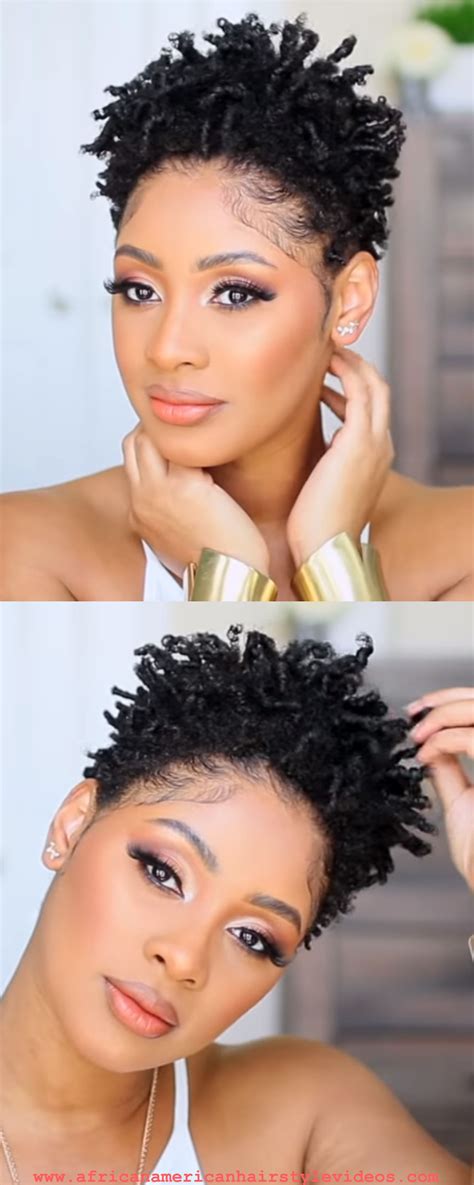 Super Defined Protective Hairstyles Using Finger Coils On 4c Natural