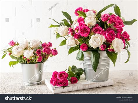 Flower Buckets Over Royalty Free Licensable Stock Photos Shutterstock