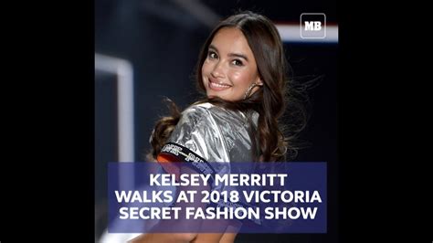 Kelsey Merritt Walks At 2018 Victorias Secret Fashion Show Youtube
