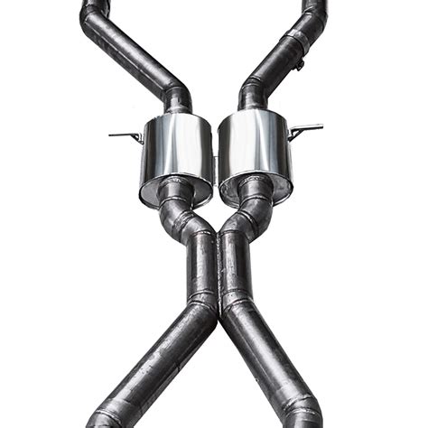 MANHART X-pipe with Middle Damper for Jeep Grand Cherokee Trackhawk