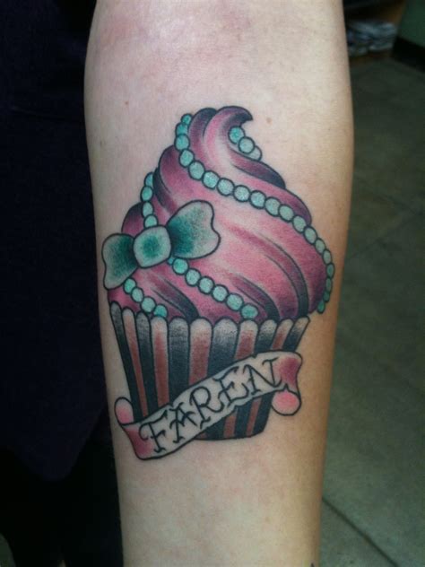 Cupcake Tattoos Designs Ideas And Meaning Tattoos For You