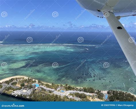 Underwater Waterfall Mauritius Indian Ocean Stock Photo Image Of