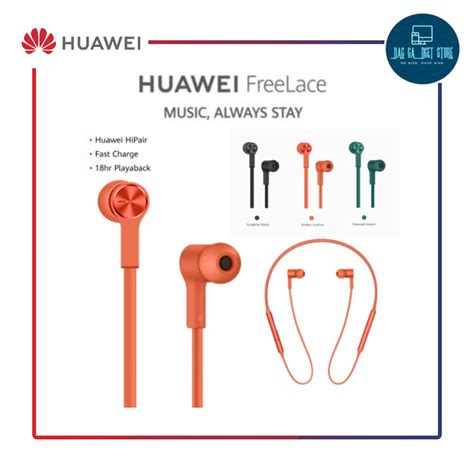 Huawei Freelace Cm70 C Sport Wireless Earphones Bluetooth Earphone