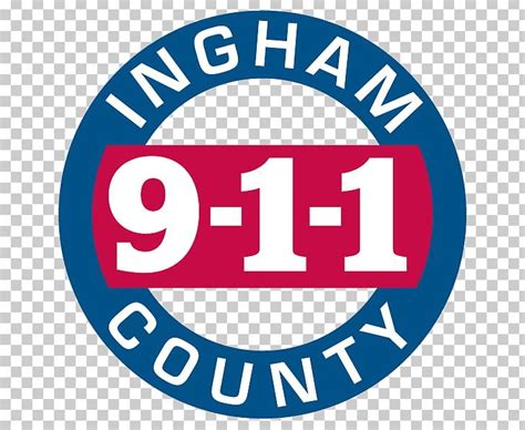 Ingham County 911 Central Dispatch Logo 9 1 1 Dispatcher Police Png