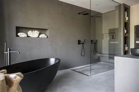 8x inspiratie betonlook badkamer