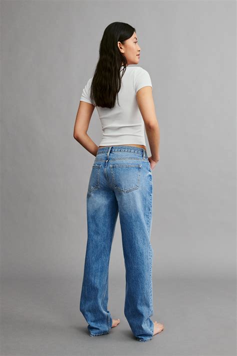 Low Straight Jeans Gina Tricot