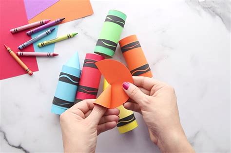 Toilet Paper Roll Crayons The Best Ideas For Kids