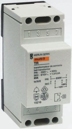 Courant régulé ou courant stabilisé ? 15213 | Schneider Electric 4VA DIN Rail Transformer, 230V ...